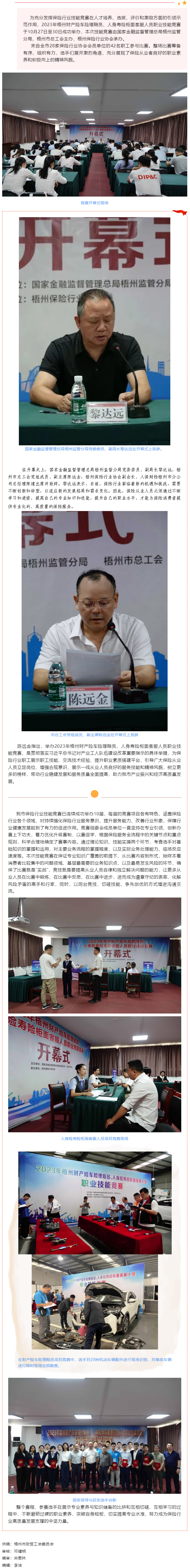 技能競賽促提升 保險服務(wù)展風(fēng)采&mdash;&mdash;2023年梧州財產(chǎn)險車險理賠員、人身壽險柜面客服人員職業(yè)技能競賽成.png