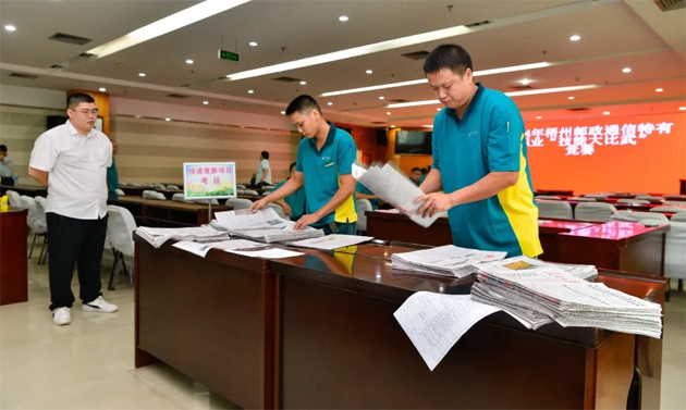 以賽提質(zhì)！2024年梧州郵政通信特有職業(yè)“技能大比武”競賽舉辦