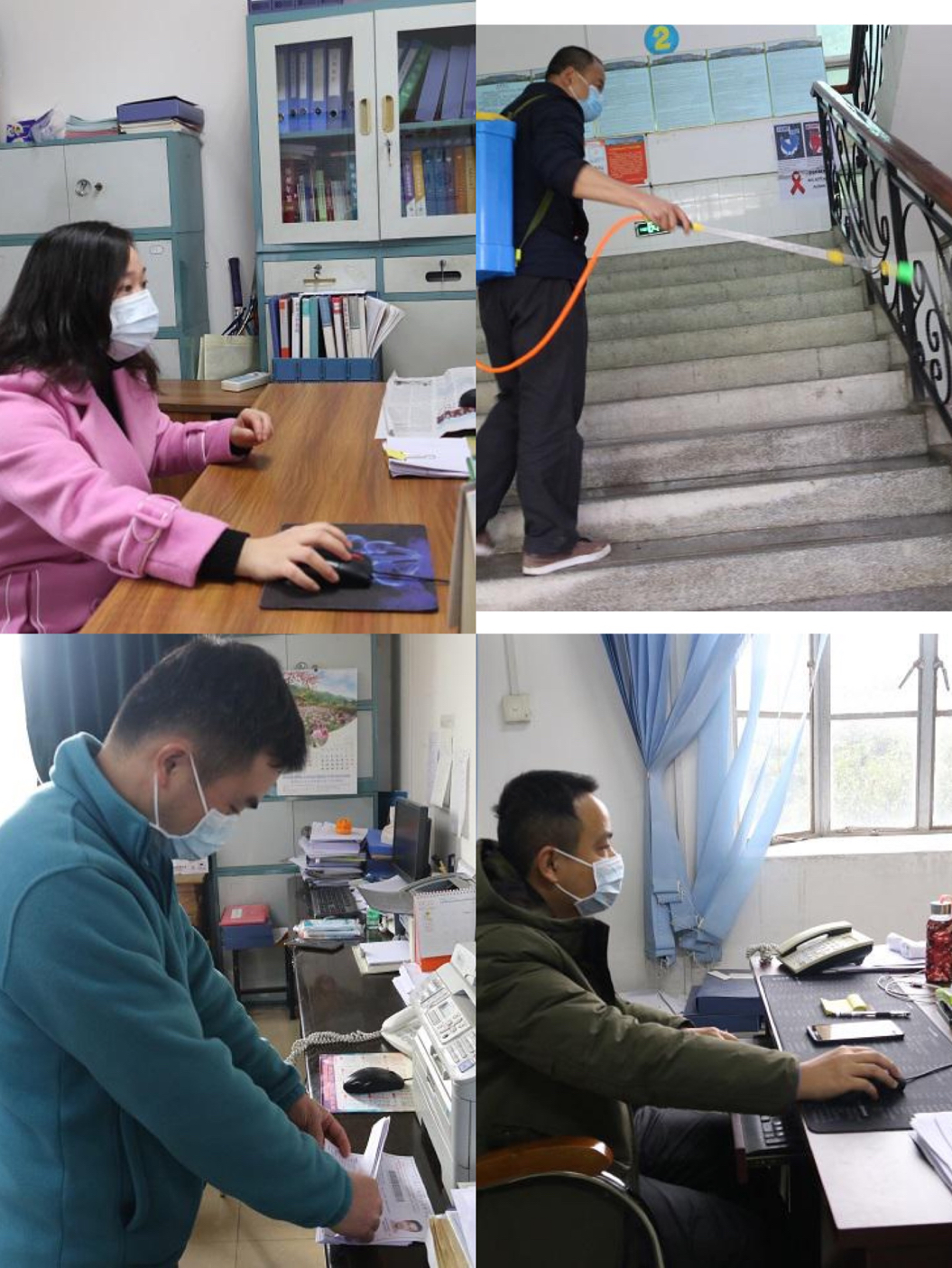 在戰(zhàn)“疫”場上，活躍著一群工會骨干