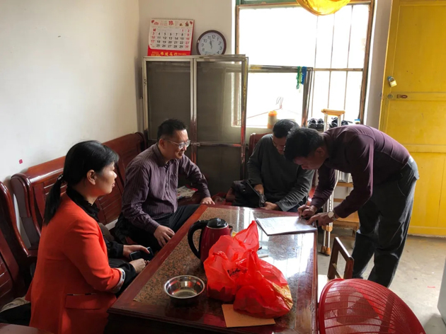 岑溪市總工會開展困難職工入戶調查工作